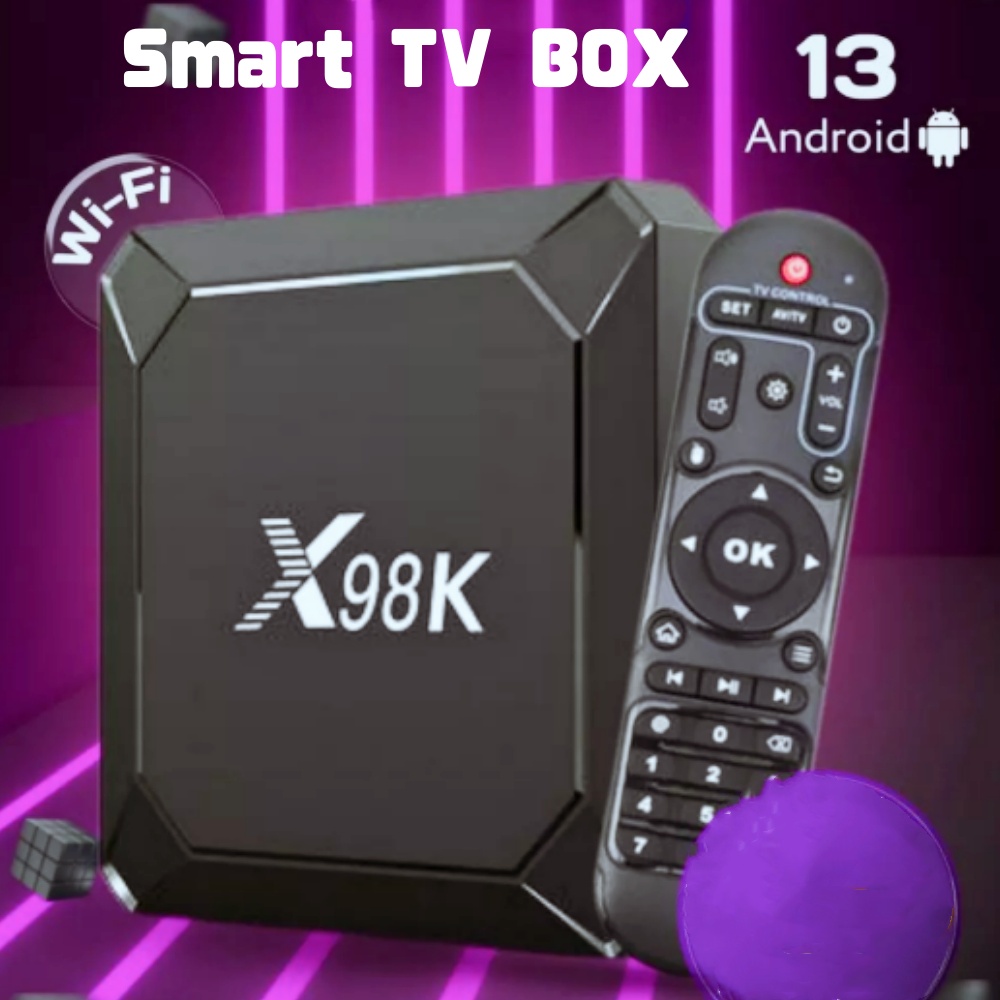 Netflix Home Cinema - Оригинальная ТВ-приставка X98K на Android 13