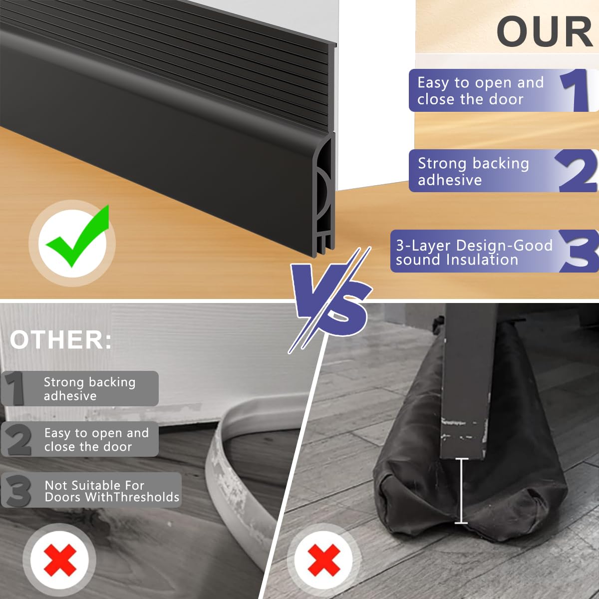 Дверная пробка 1/2 м, уплотнит – обзор и цена Home Cinema Room Accessories