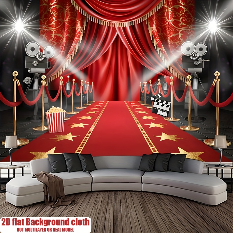 Гобелен с изображением красной – обзор и цена Home Cinema Events