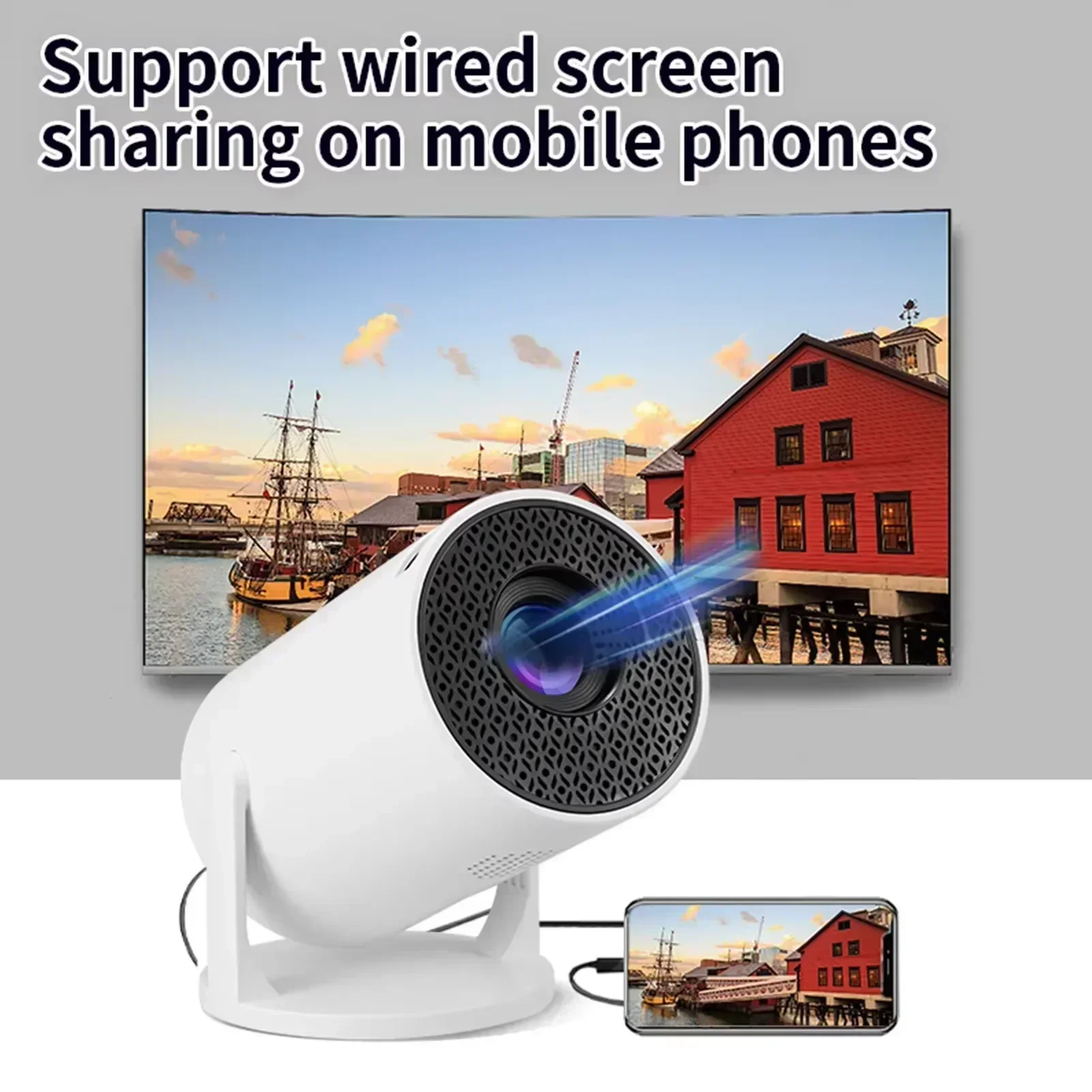 Новый портативный проектор HY3 – обзор и цена Home Cinema Events