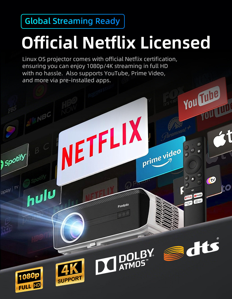 Портативный проектор Native 10 – обзор и цена Netflix Home Cinema