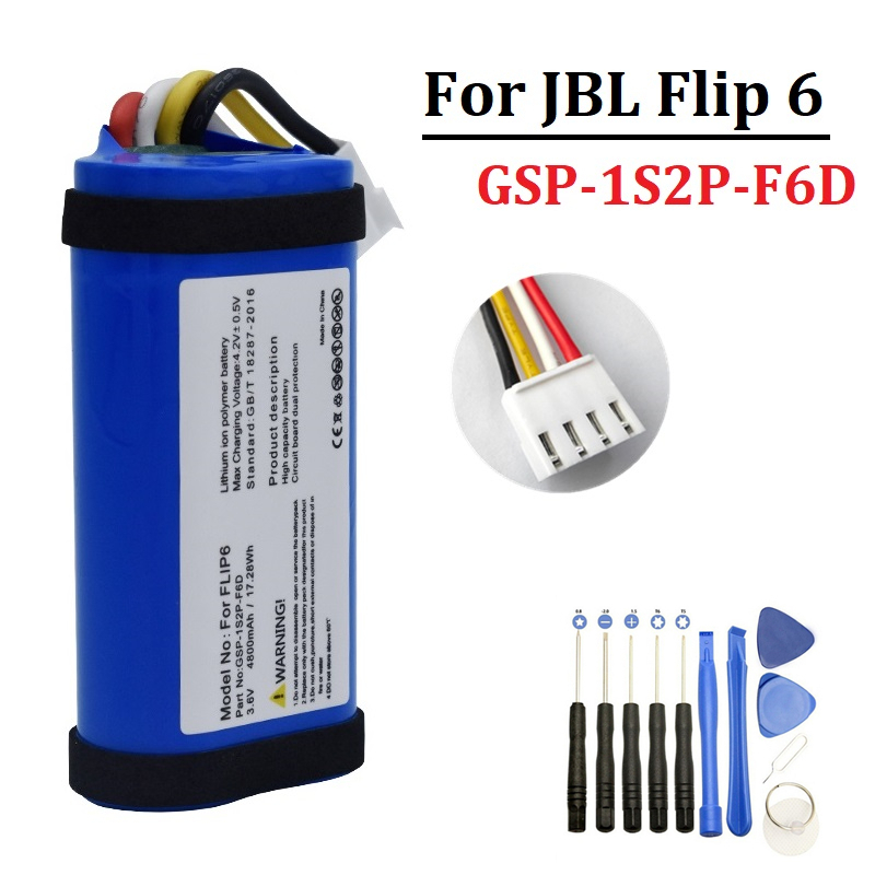 Аккумуляторная батарея 4800 мА – обзор и цена Jbl Speaker Flip 6
